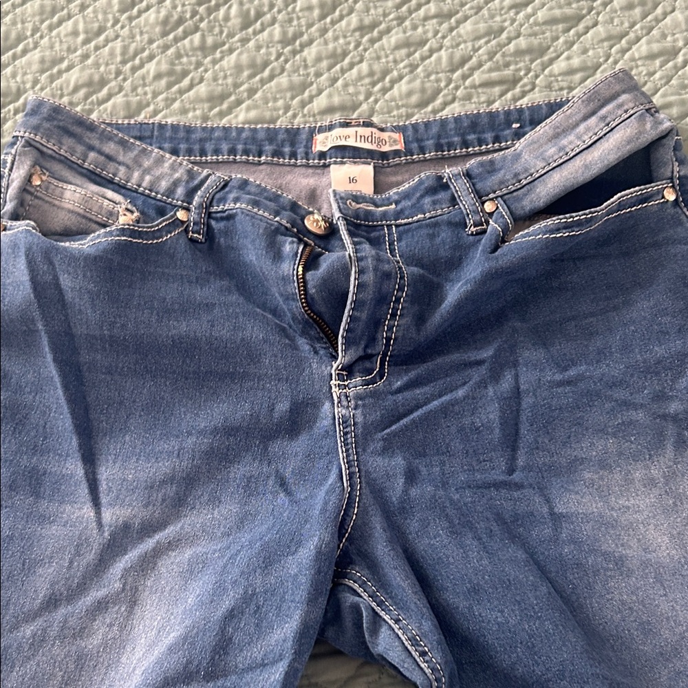 Indigo Classic Blue Jeans